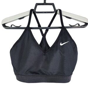 Womens Nike Dri-Fit Black Sports Bra Size M
